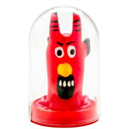 Obsenza - Preservativo decorativo pintado a mano diablo rojo - Image 1