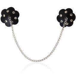 Obsenza - OHMAMA Fetish Petal Nipple Shields with Chain for Sensual Play - OS - Image 1