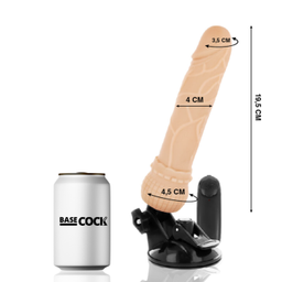 Obsenza - Realistischer vibrator mit fernbedienung natürlicher 19.5 cm -o- 4 cm - Image 1