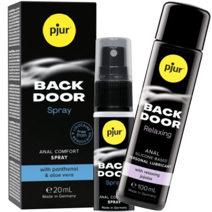 Obsenza - Pjur Back Door Anal Lubricant and Spray Set for Intense Pleasure - Image 1