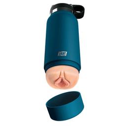 Obsenza - Discreet Water Bottle Vagina Stroker with Realistic Flesh Interior - Image 1