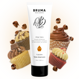 Obsenza - Gel Scorrevole Aloe Vera Gusto Cupcake BRUMA per Intimità Naturale - 100ml - Image 1