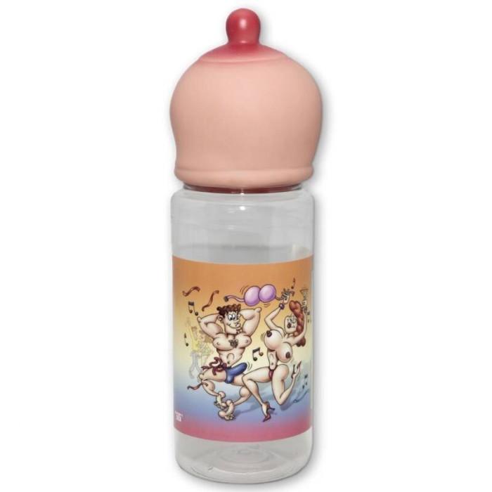 Obsenza - Celebrate with the Bottle Boob Flesh – Fun Party Drink Container - 50ml - Image 1