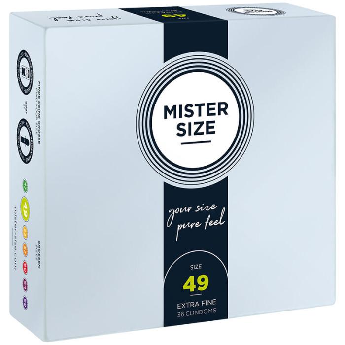 Obsenza - MISTER SIZE Kondome S 49 mm – Für Sensiblen und Perfekten Sitz - Image 1