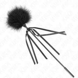 Obsenza&#x20;-&#x20;KINK&#x20;Tickle&#x20;Feathers&#x20;with&#x20;Bow&#x20;35&#x20;cm&#x20;for&#x20;Sensual&#x20;Play&#x20;-&#x20;Image&#x20;1