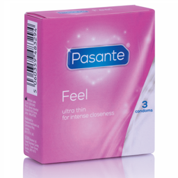 Obsenza - Preservativos Pasante Sensitive Feel Ultra Fino – Pack de 3 - Image 1