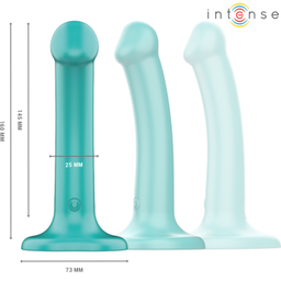 Obsenza - Vibrador KATIE con Ventosa, 10 Modos, Control Remoto Azul Oscuro - Image 1