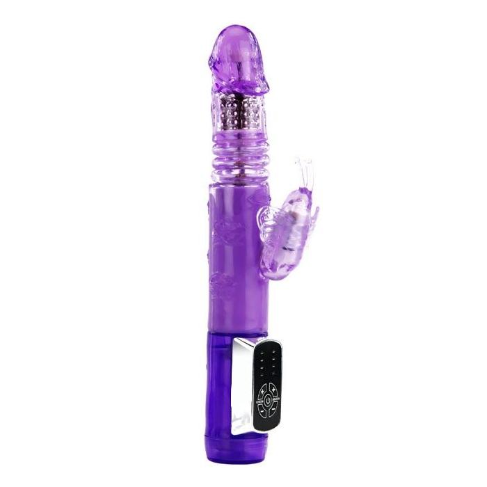Obsenza - Vibrador Rabbit Butterfly Prince com Dupla Rotação e Vibração - Image 1