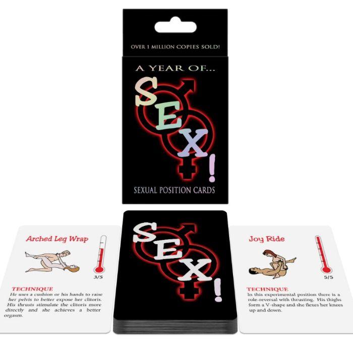 Obsenza - KHEPER GAMES A Year of Sex Position Cards for Couples - Image 1