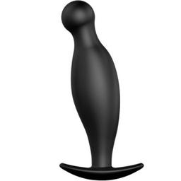 Obsenza - Plug Anal Ergonômico de Silicone 11. - Preto - Image 1