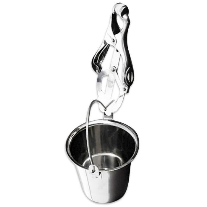 Obsenza - METAL HARD Nippelklemme mit Tank für intensive BDSM Erfahrungen - Image 1