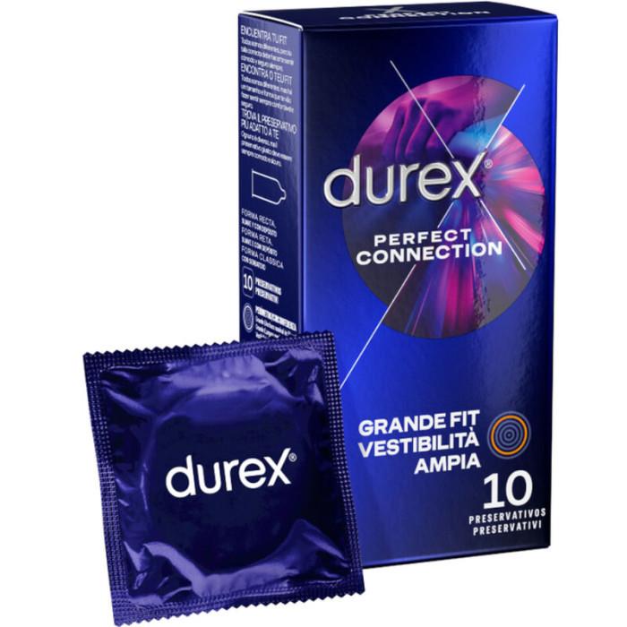 Obsenza - Preservativos Durex Perfect Connection com Lubrificação Extra de Silicone - 10 Unidades - Image 1
