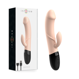 Obsenza - Vibrador Recarregável Magnus Dual Natural - Intense - Image 1