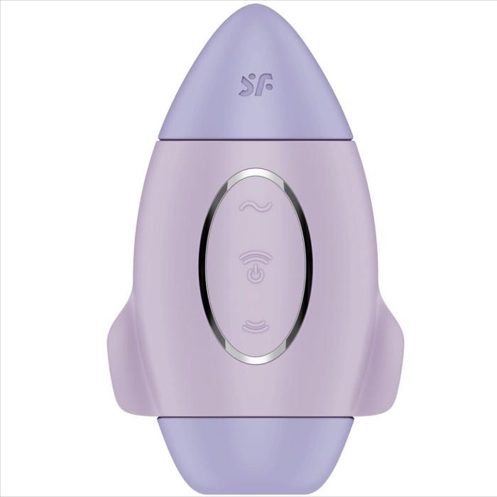 Obsenza - Vibrador de Impulso Duplo Pequeno com Tecnologia Air Pulse e 12 Modos de Vibração - Image 1