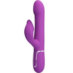 Obsenza - Vibrador y Estimulador Multifunción 4 en 1 Pretty Love - Violeta - Image 1