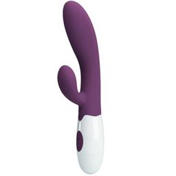 Obsenza - Pretty Love Alvis Rabbit Vibrator mit G-Punkten für ultimatives Vergnügen - Violett - Image 1