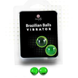 Obsenza - Secretplay Set di 2 Palline Brasiliane Shock con Vibrazione - Image 1