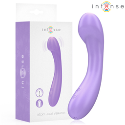Obsenza - INTENSE Becky Vibrator 19 cm Heizbar mit 7 Vibrationsmodi - Lila - Image 1