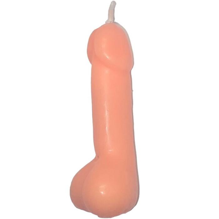 Obsenza - Vela en Forma de Pene Carne Diverty Sex para Celebraciones Originales - Image 1