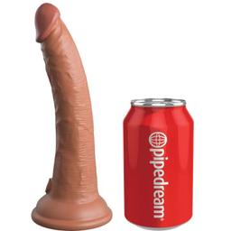 Obsenza - Dildo Realistico in Silicone King Cock Elite Caramel 17. - Image 1