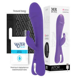Obsenza - Vibrador Rabbit Aitor compatible con Watchme Wireless Technology - Image 1