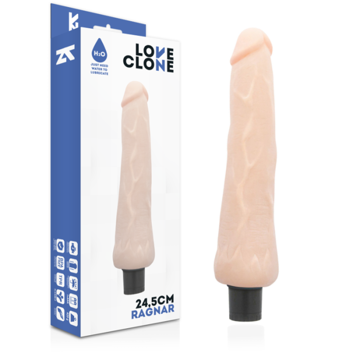 Obsenza - LoveClone Ragnar Selbstschmierender Vibrator 24,5 cm - 3,5 cm - Image 1