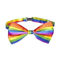 Obsenza - LGBT Pride Arc-en-Ciel Bow Tie pour Événements Festifs - Image 1
