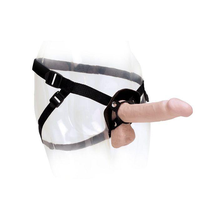 Obsenza - Universal Dildo Harness by Basix Rubber Works - 3 Rings - Image 1