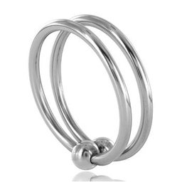 Obsenza - METAL HARD Doppel-Eichelring 32 mm für intensivere Erlebnisse - Image 1