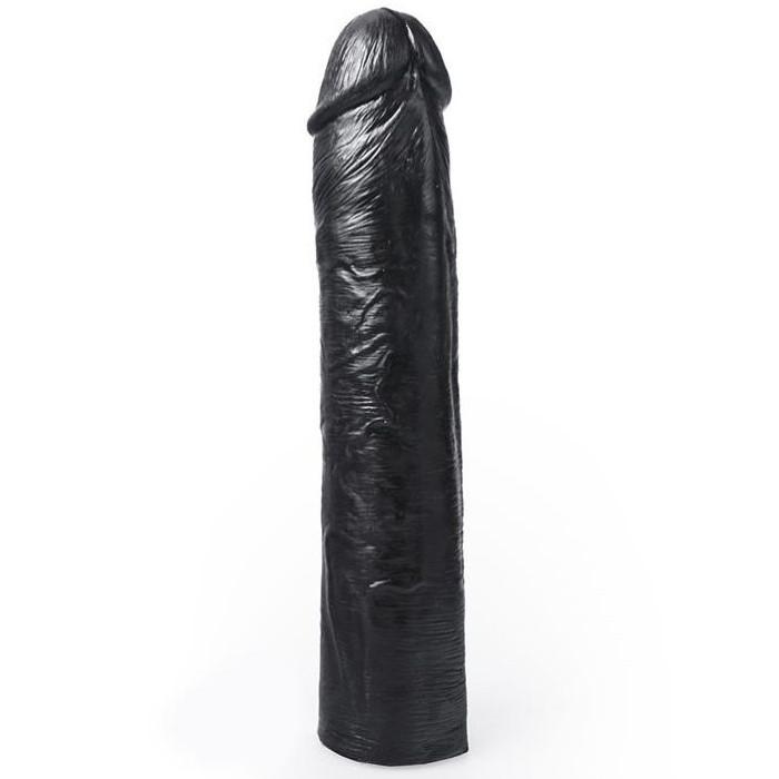 Obsenza - Dildo Realista Benny de 25,5 cm para Sistema Hung System - Negro - Image 1