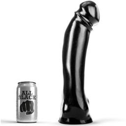 Obsenza - Dildo All Black 33 cm – Lunga Astina per Uso Vaginale e Anale - Nero - Image 1