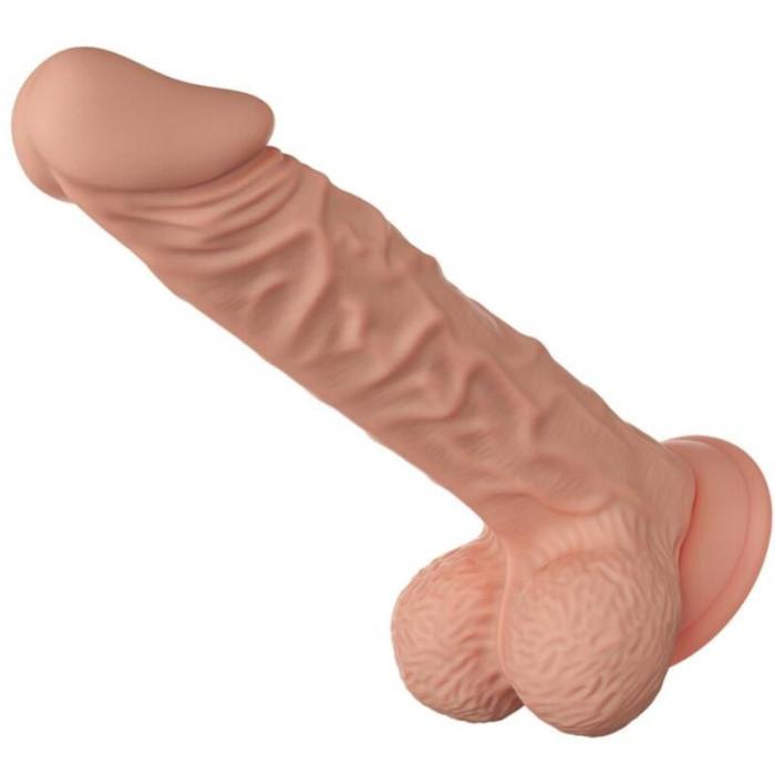 Obsenza - Dildo Realista Buraq Flexible de 24 cm Natural para Placer Inigualable - Image 1