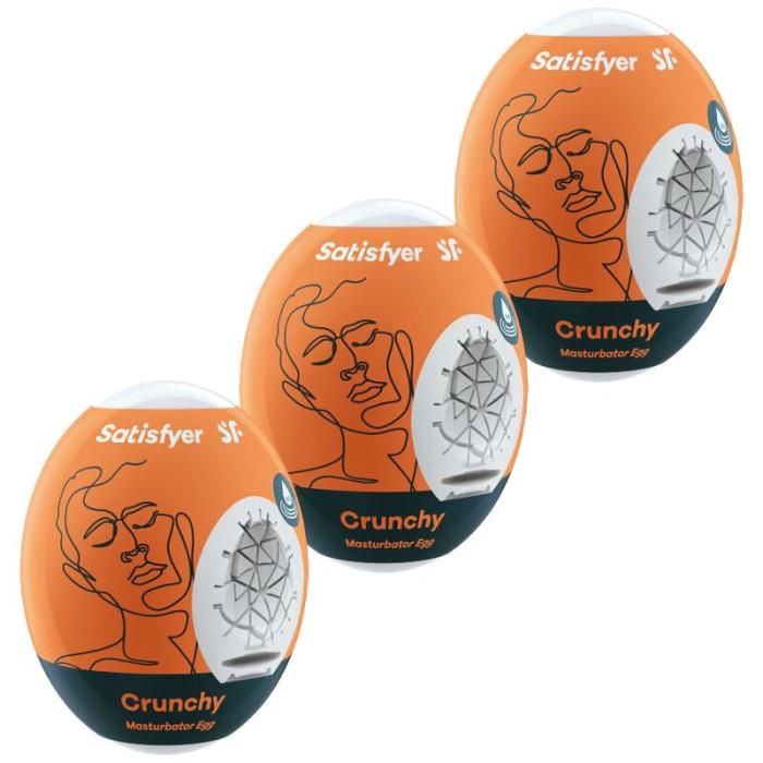 Obsenza - Eggs Masturbateurs Crunchy Satisfyer, Collection EGGCITED - Image 1