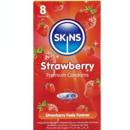 Obsenza - Strawberry premium condoms pack 8 - Image 1