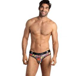 Obsenza - ANAIS MEN Comics Slip S – Eleganter Herren-Sexy Slip für Komfort und Stil - Image 1