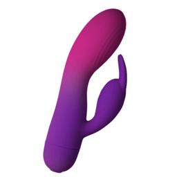 Obsenza - Glo- girl vibrador rabbit morado - Image 1