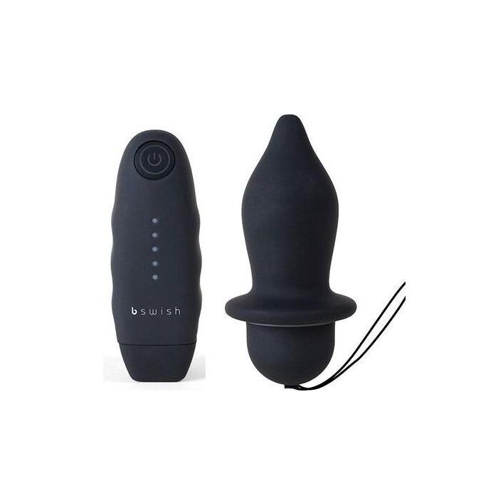 Obsenza - Bfilled Classic Vibrating Plug mit Fernbedienung - Schwarz - Image 1