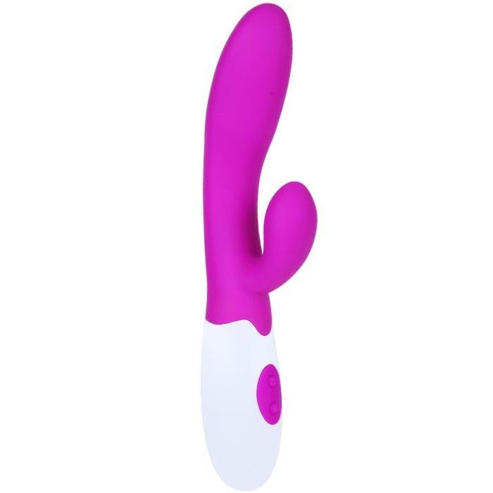 Obsenza - Vibrador Alvis com Estimulador de Clitóris - Pretty Love - Image 1