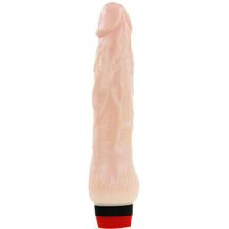 Obsenza - Dildo Realista Rocking Dong con Vibración Multivelocidad - Natural - Image 1
