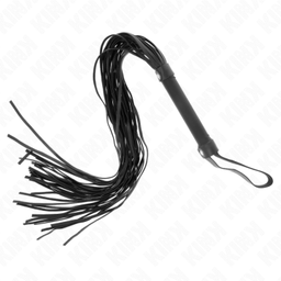 Obsenza - Fouet Imitation Peau de Mouton 60 cm - Puissance et Élégance pour Vos Jeux BDSM - Image 1
