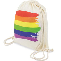 Obsenza - Mochila Pride Bandera LGBT de Algodón para Celebrar la Diversidad - Image 1