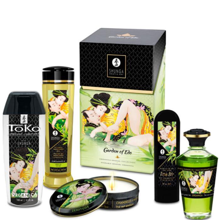 Obsenza - Kit de Aromas y Lubricantes Orgánicos Shunga Jardin de Edo - Image 1