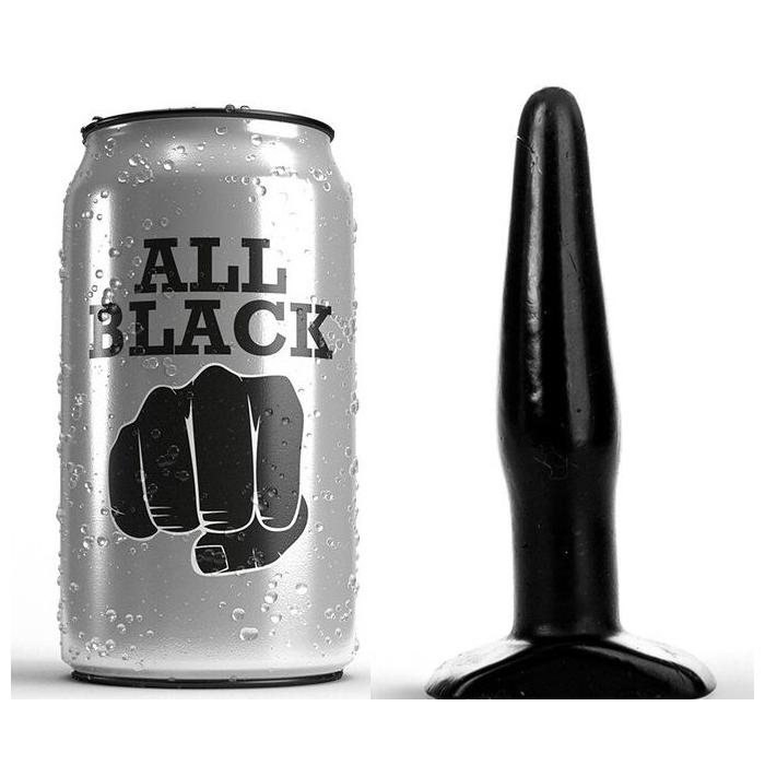 Obsenza - Buttplug Anal Starter 11 cm - ALL BLACK - Noir - Image 1