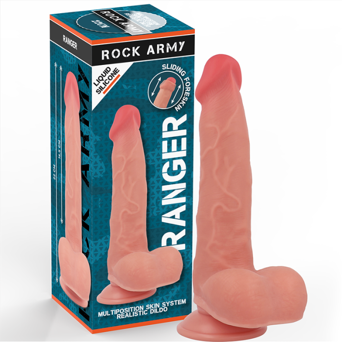 Obsenza - Ranger Dildo Realista de Silicona Dual Densidad 22 cm - Image 1