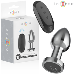 Obsenza - Plug anal 10 vibrations métal avec télécommande m - Image 1