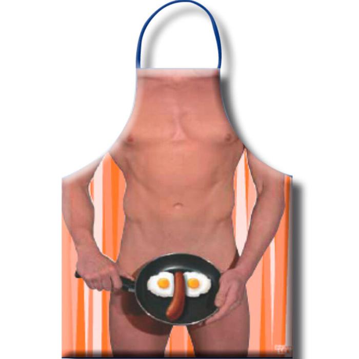 Obsenza - Men's Spicy Eggs Apron by Diverty Sex for Fun and Provocative Parties - Image 1