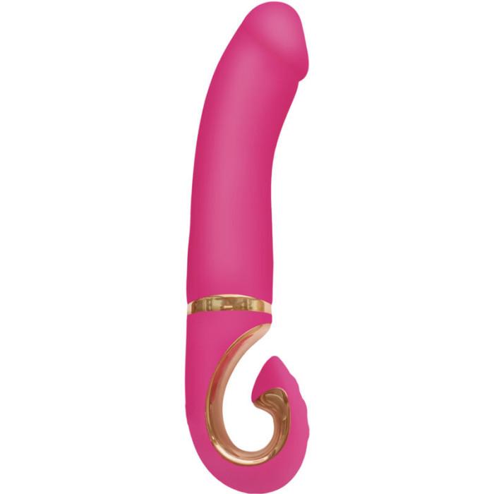 Obsenza - Vibromasseur Gjay Mini Rose en Silicone Bioskin pour Point G - Rose - Image 1