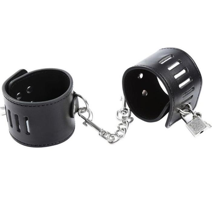 Obsenza - OHMAMA Fetisch Handfesseln im Hasp-Stil für BDSM Abenteuer - Image 1
