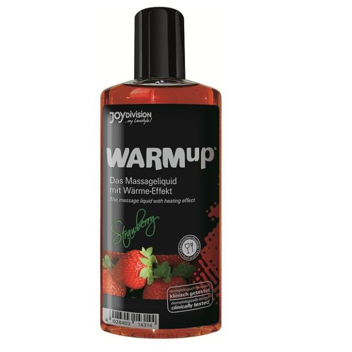 Obsenza - WARMup Strawberry Massage Oil for Sensual Moments - Image 1