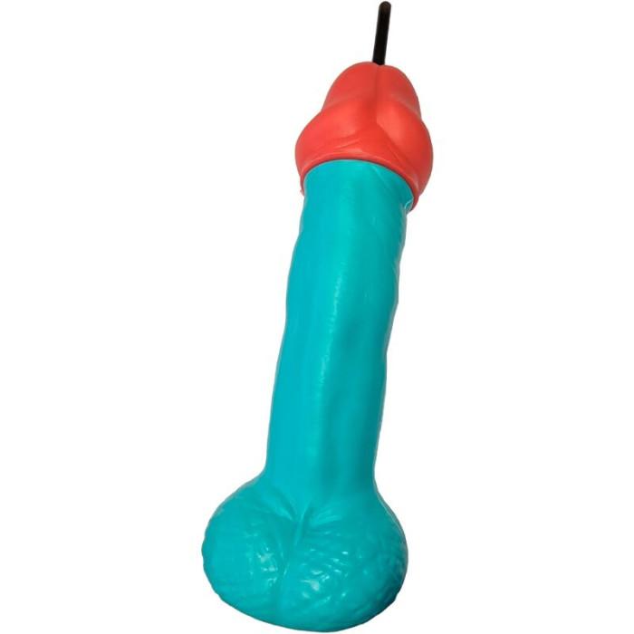 Obsenza - Blue Plastic Penis Cup for Fun and Celebrations - Image 1
